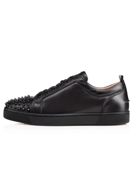 cheap Christian Louboutin Louis Junior SP Black/black Calf sale