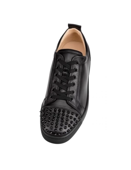 cheap Christian Louboutin Louis Junior SP Black/black Calf sale