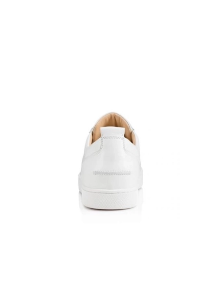 cheap Christian Louboutin  Louis Junior White Calf sale