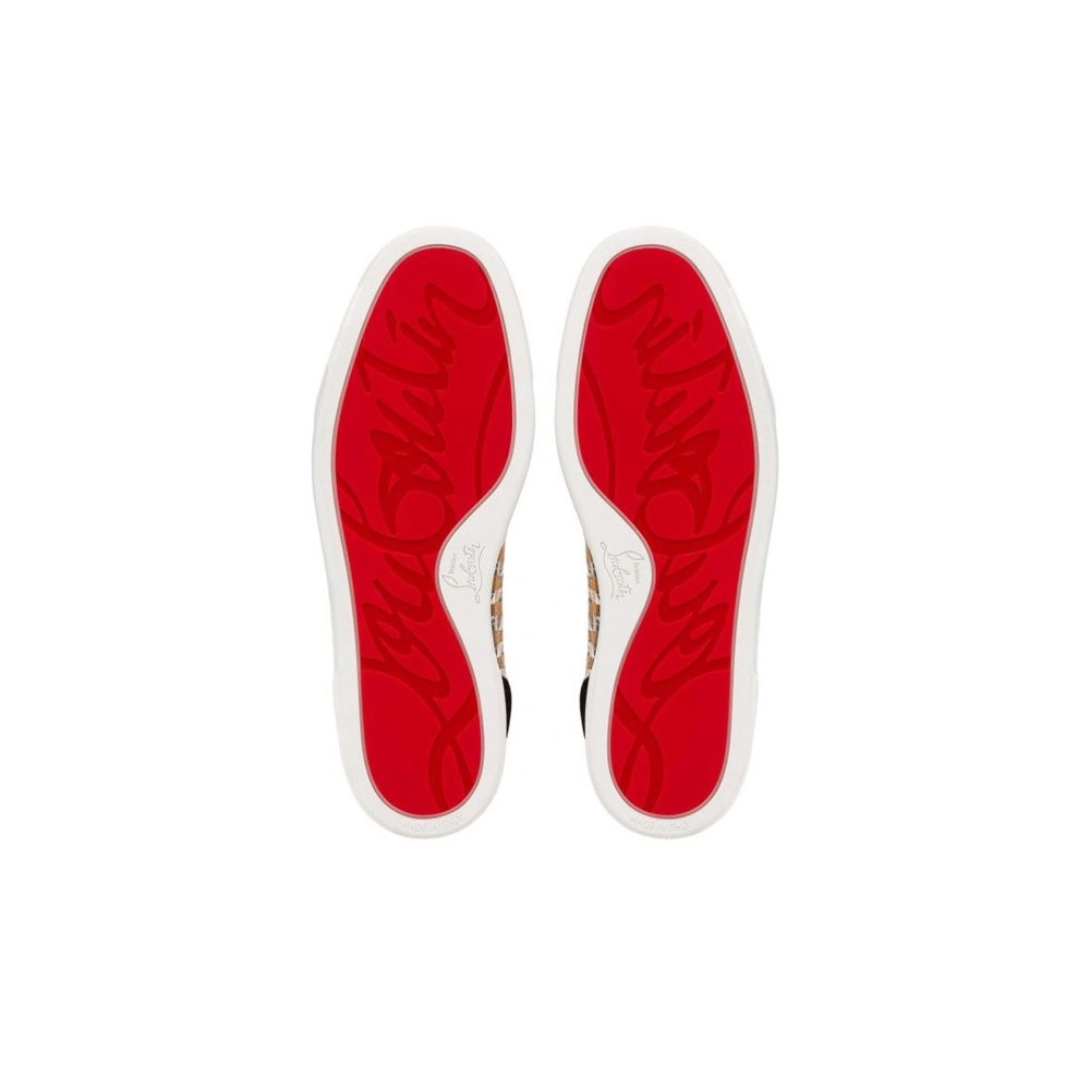 cheap Christian Louboutin Louis Junior Spikes Orlato Version Multi Calf For Men sale