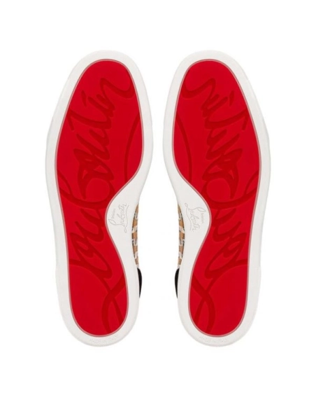 cheap Christian Louboutin Louis Junior Spikes Orlato Version Multi Calf For Men sale