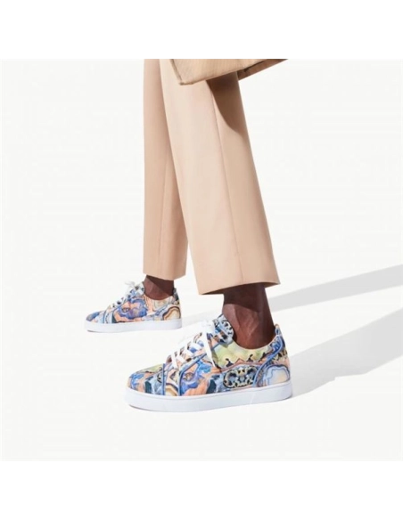 cheap Christian Louboutin Louis Junior Spikes Orlato Multi Neoprene sale