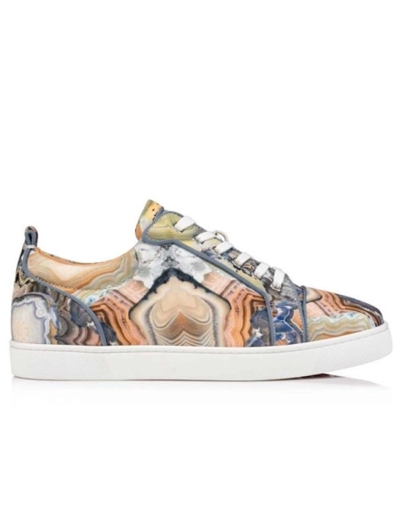 cheap Christian Louboutin Louis Junior Spikes Orlato Multi Neoprene sale