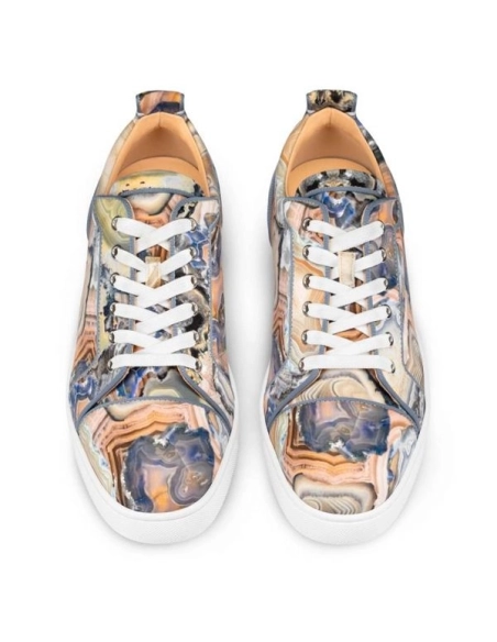 cheap Christian Louboutin Louis Junior Spikes Orlato Multi Neoprene sale