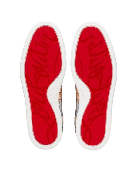 cheap Christian Louboutin Louis Junior Spikes Orlato Multi Neoprene sale