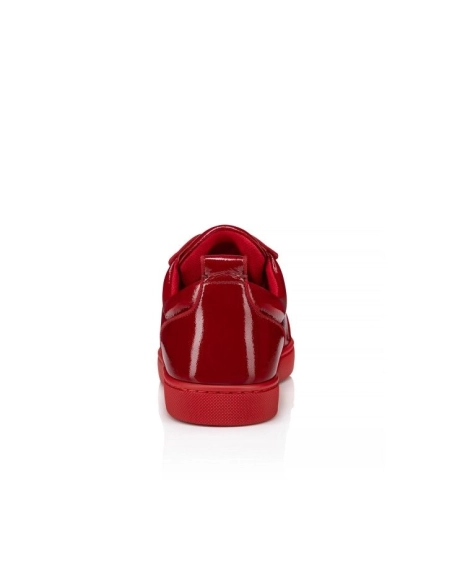 Knockoff Christian Louboutin Louis Junior P Pik Pik Strass Sneakers Metallic Suede And Spikes Loubi