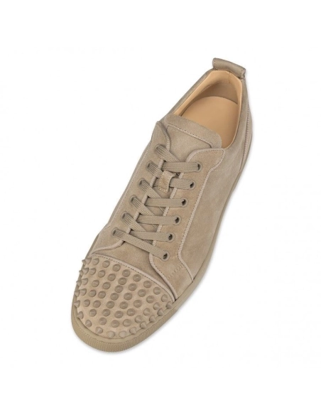 Discount Christian Louboutin Louis Junior Spikes Sneakers Saharienne, Cheap Christian Louboutin Shoes Outlet Online