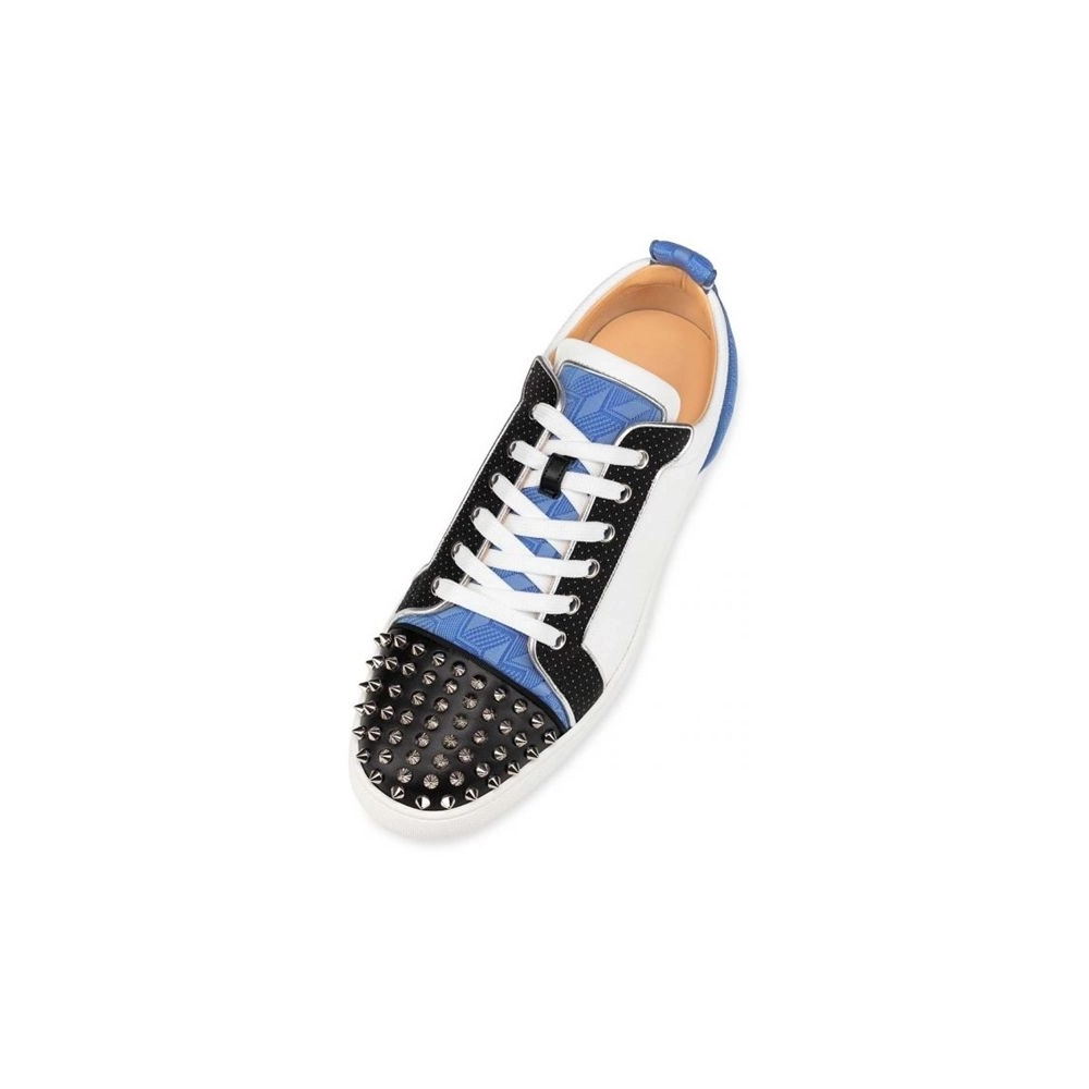 cheap Christian Louboutin Louis Junior Spikes Orlato Version Multi Calf sale