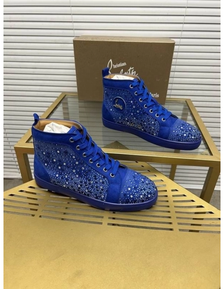 Discount Christian Louboutin Louis Strass Sneakers Outlet, Cheap CL Shoes for Sale