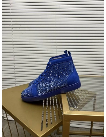 Discount Christian Louboutin Louis Strass Sneakers Outlet, Cheap CL Shoes for Sale