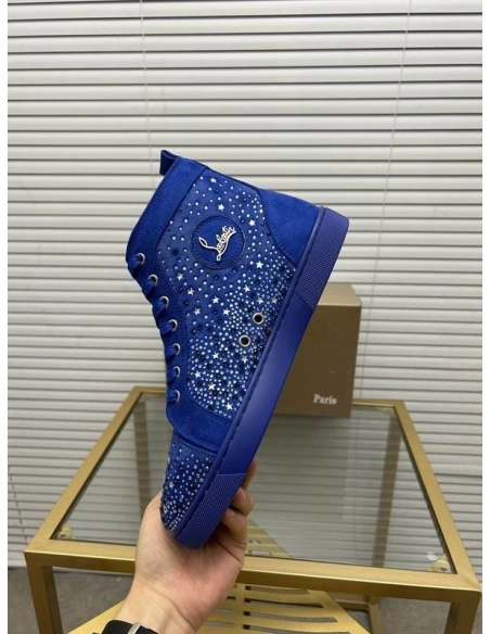 Discount Christian Louboutin Louis Strass Sneakers Outlet, Cheap CL Shoes for Sale