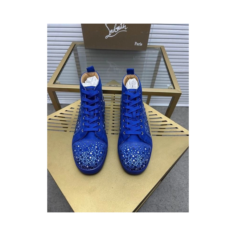 Discount Christian Louboutin Louis Strass Sneakers Outlet, Cheap CL Shoes for Sale