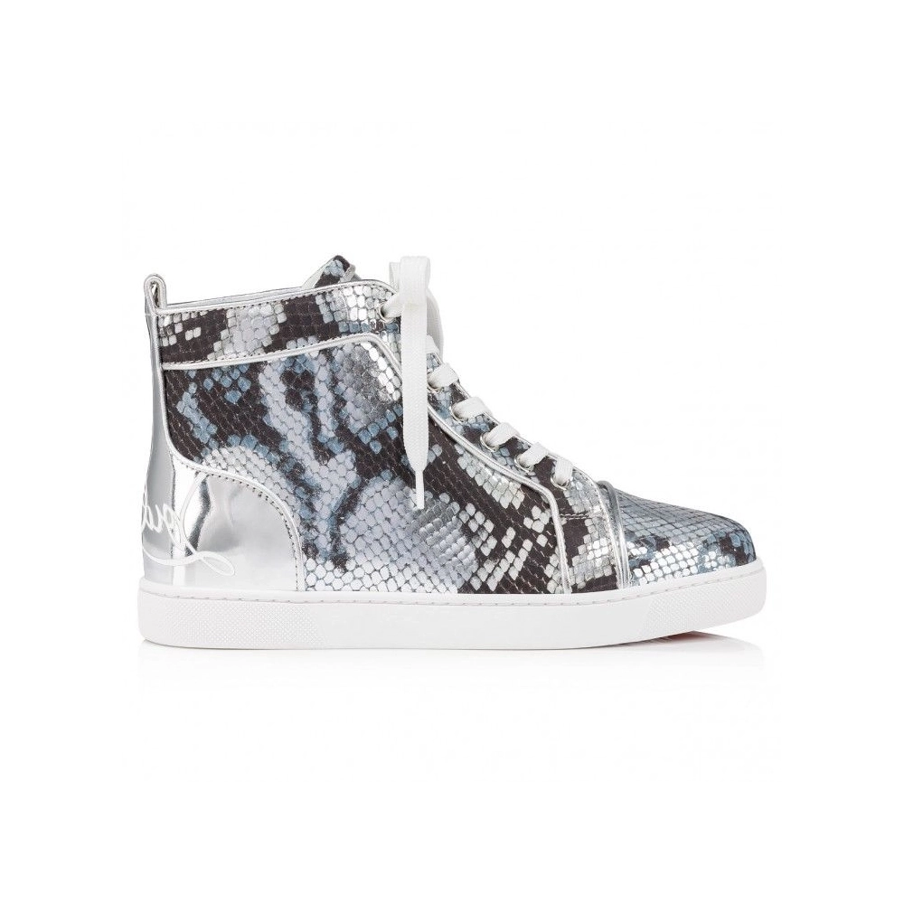 Discount Christian Louboutin Fun Louis High-Top Sneakers Sale Online, Cheap CL Shoes Store