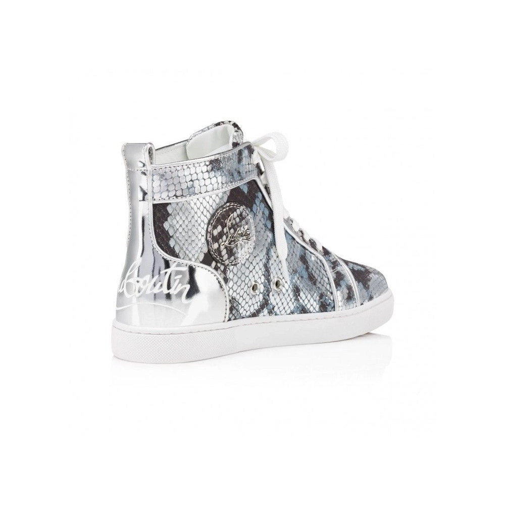 Discount Christian Louboutin Fun Louis High-Top Sneakers Sale Online, Cheap CL Shoes Store