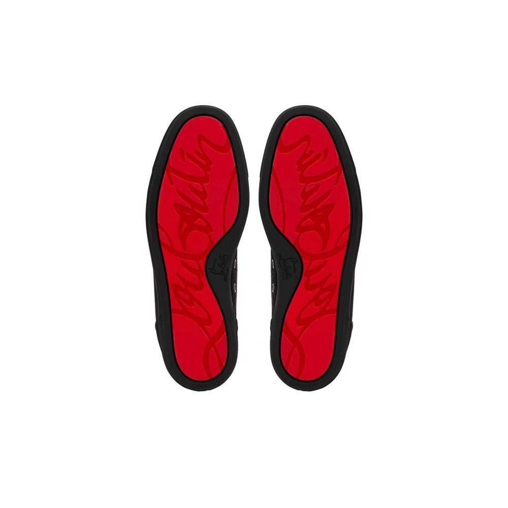 cheap Christian Louboutin Fun Louis Black Shoe sale