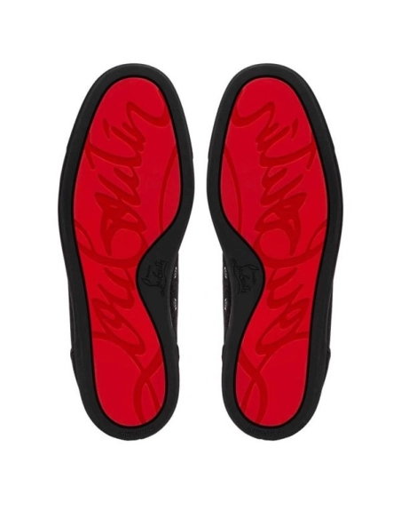 cheap Christian Louboutin Fun Louis Black Shoe sale