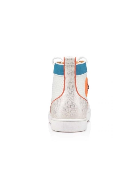 cheap Christian Louboutin Louis Orlato Bianco/panorama Leather sale