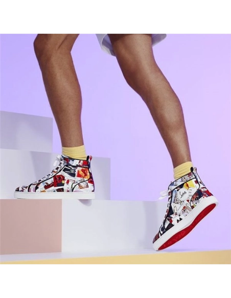cheap Christian Louboutin Louis Orlato Multi/black Claf sale