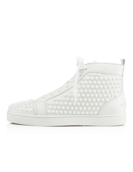 cheap Christian Louboutin Louis White/white Leather sale