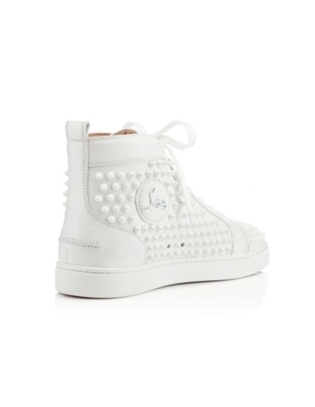 cheap Christian Louboutin Louis White/white Leather sale