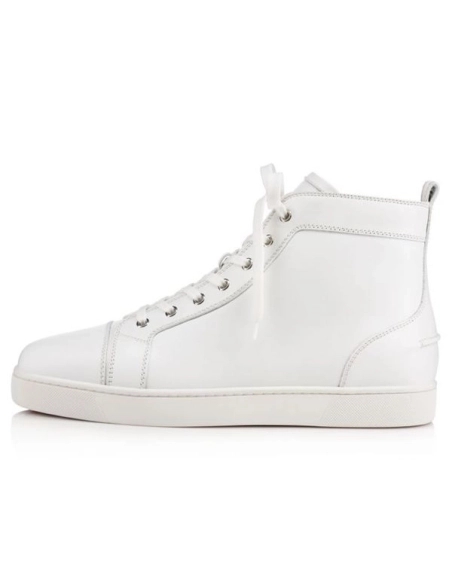 cheap Christian Louboutin Louis White Calf  sale