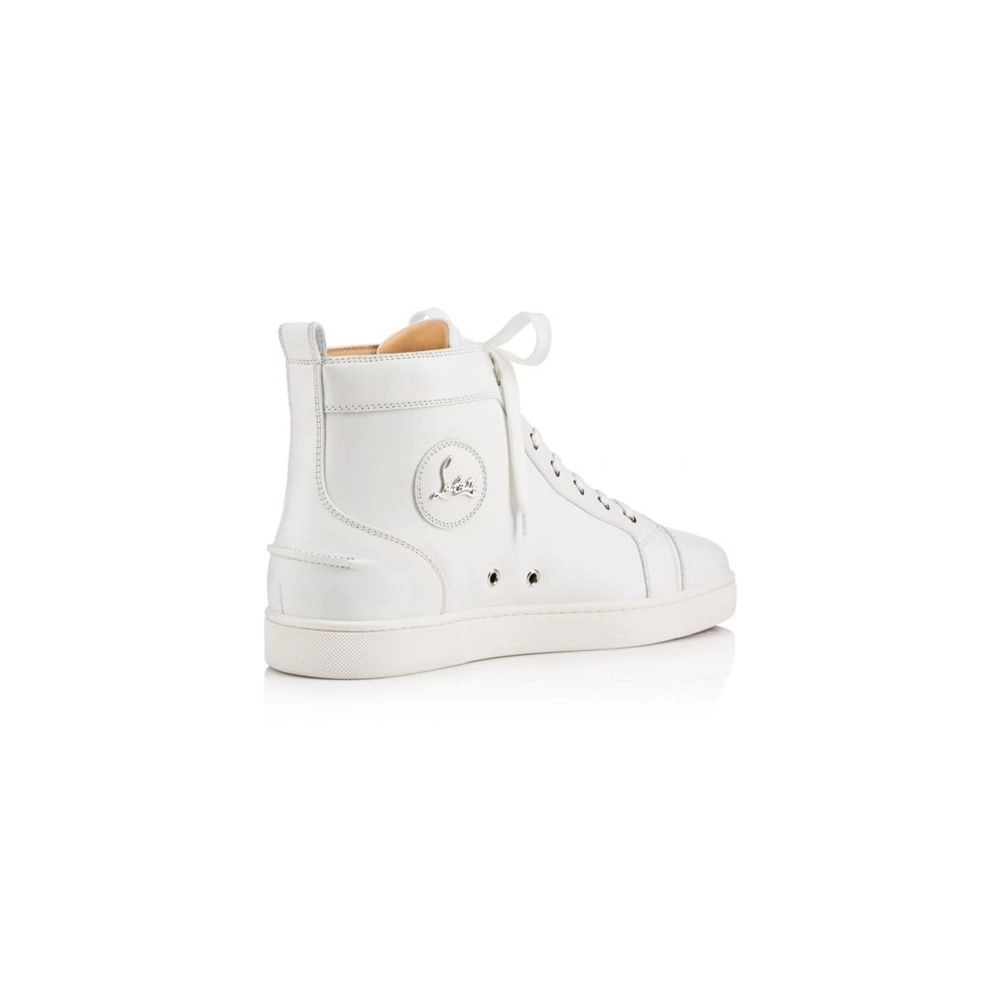 cheap Christian Louboutin Louis White Calf  sale