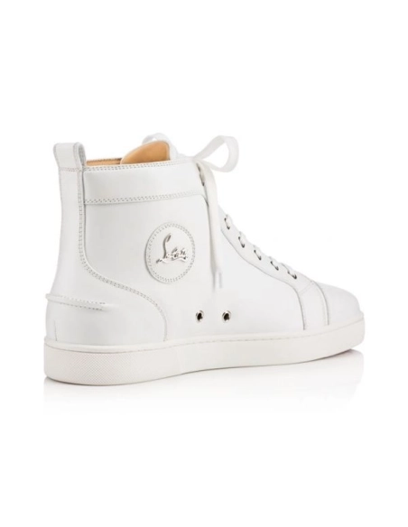 cheap Christian Louboutin Louis White Calf  sale