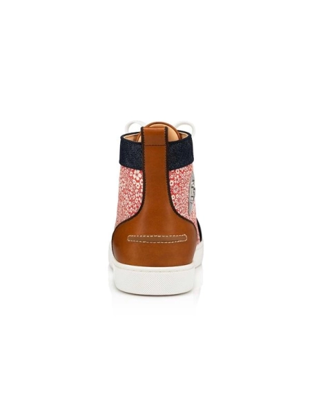 Christian Louboutin Lou Spikes Version Multi Calf