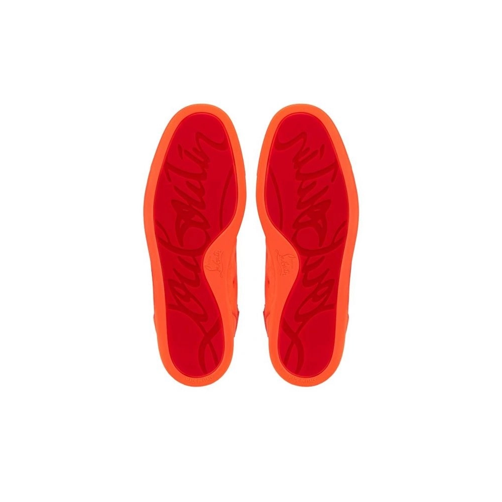 cheap Christian Louboutin Lou Spikes Orla Drag/drag Mat Veau Velours sale