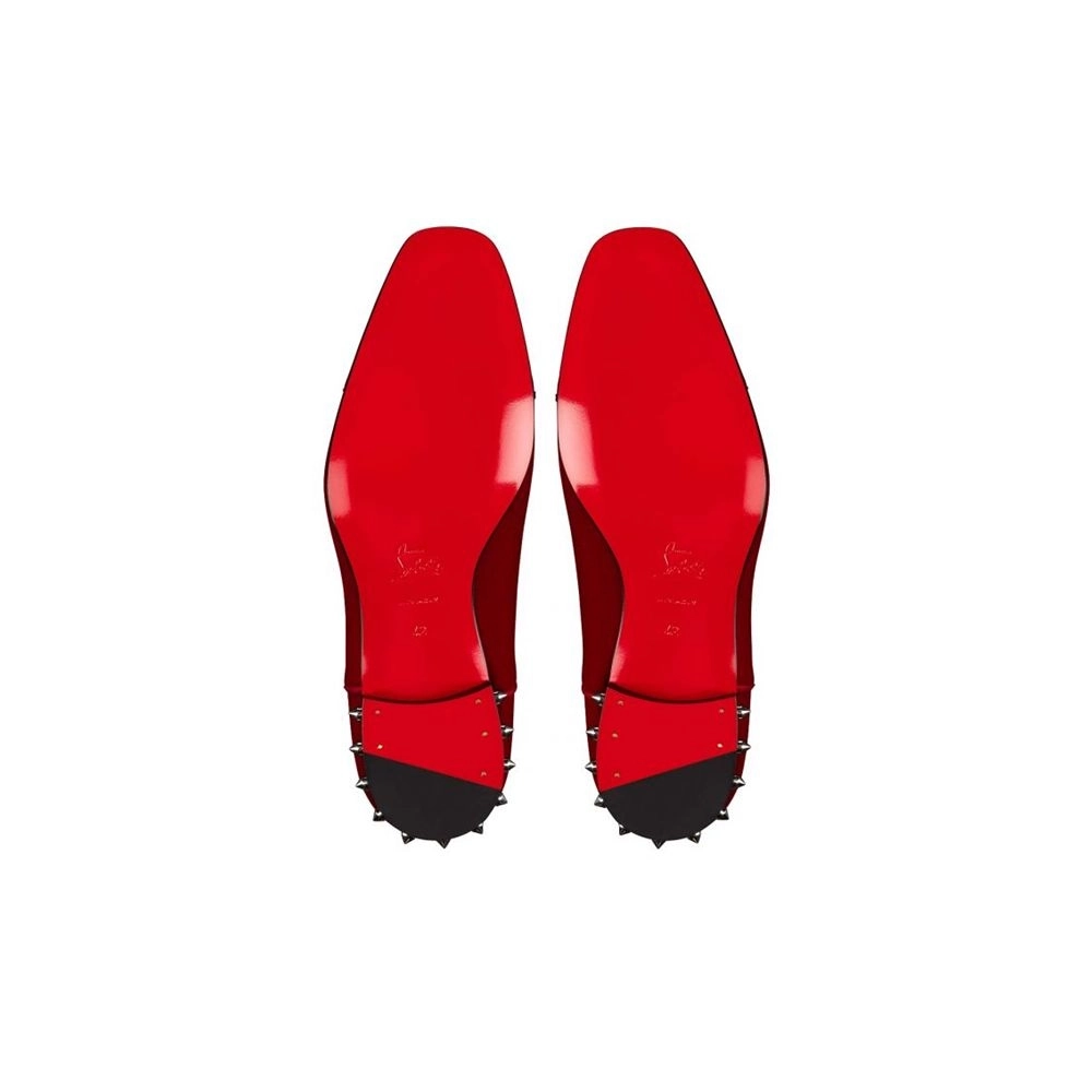 cheap Christian Louboutin So Greggo Orlato Red Flat sale