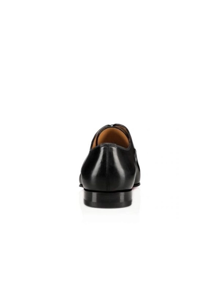 cheap Christian Louboutin Greggo Flat Black Calf sale