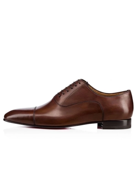 cheap Christian Louboutin Greggo Havane Brown Calf sale