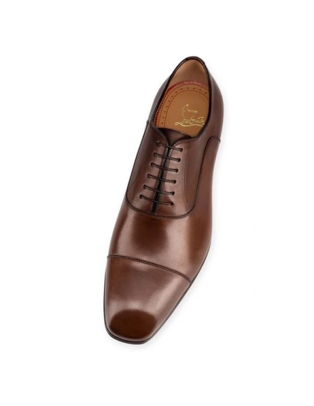 cheap Christian Louboutin Greggo Havane Brown Calf sale
