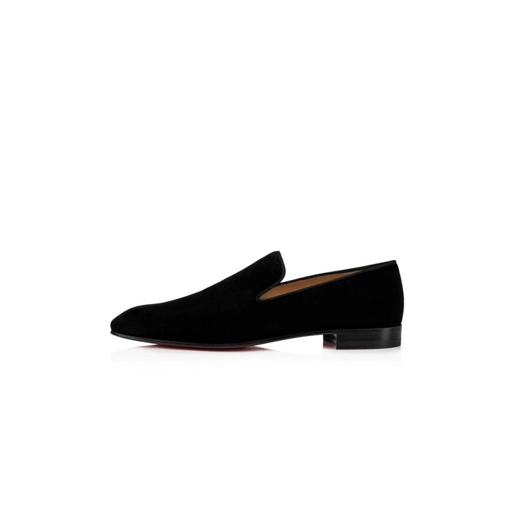 cheap Christian Louboutin Dandelion BLACK Velvet sale
