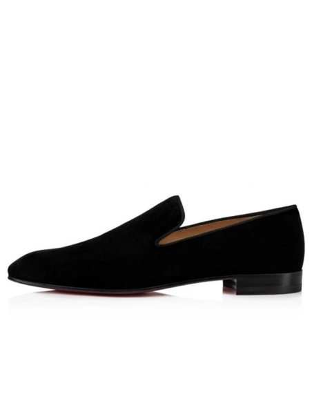 cheap Christian Louboutin Dandelion BLACK Velvet sale
