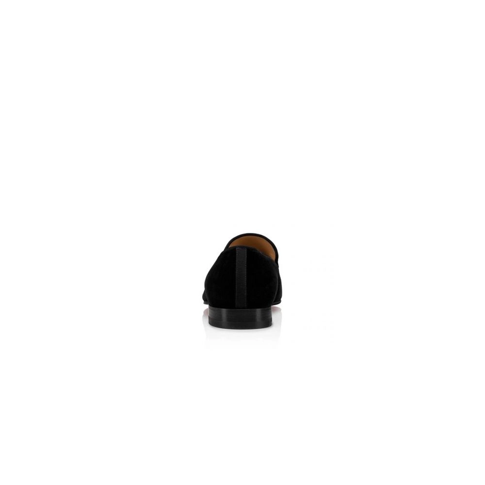 cheap Christian Louboutin Dandelion BLACK Velvet sale