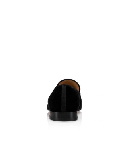 cheap Christian Louboutin Dandelion BLACK Velvet sale