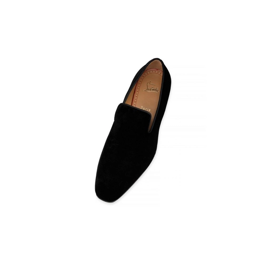 cheap Christian Louboutin Dandelion BLACK Velvet sale