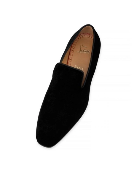 cheap Christian Louboutin Dandelion BLACK Velvet sale