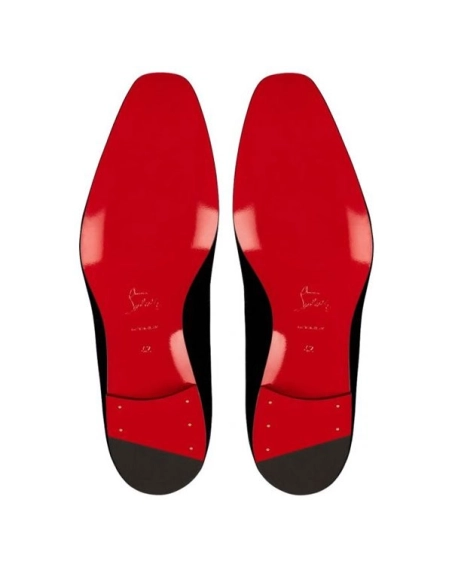 cheap Christian Louboutin Dandelion BLACK Velvet sale
