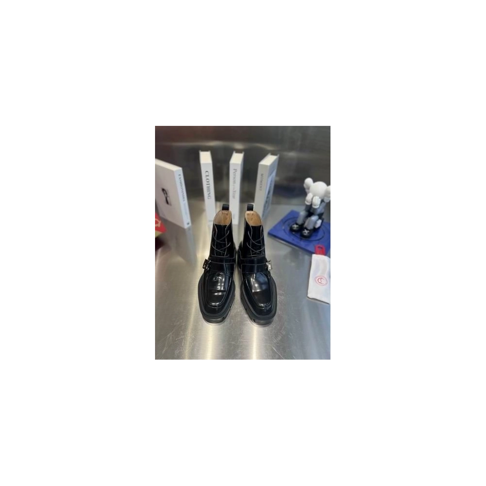 Cheap Christian Louboutin Our Georges Boot Smooth Calf Leather Black for Sale
