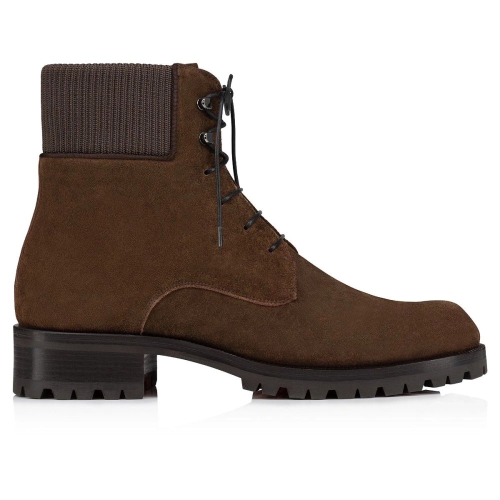 Cheap Christian Louboutin Trapman Boots Leather Cosme, Discount Christian Louboutin Shoes Outlet Online