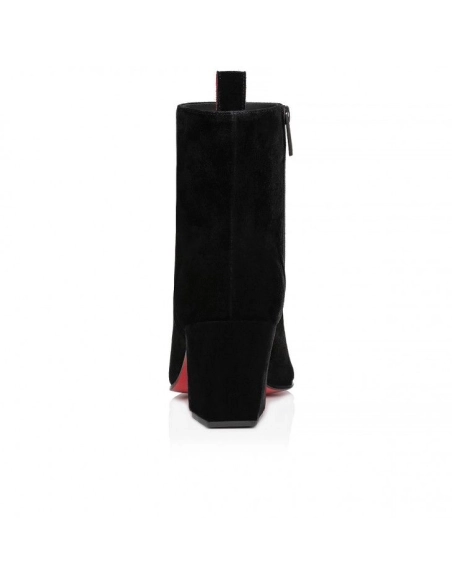 Cheap Christian Rosalio St 70 Mm Boots Leather Black, Discount Christian Louboutin Shoes Outlet Online