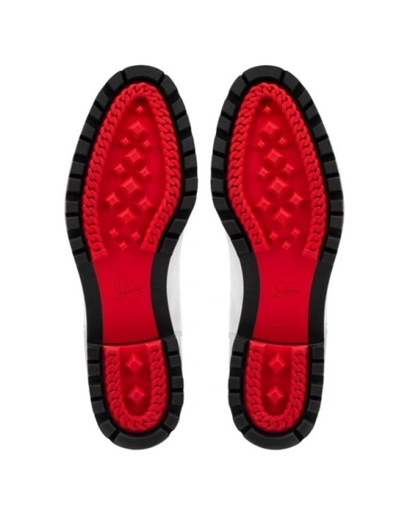 cheap Christian Louboutin Boot Motok White Calf sale