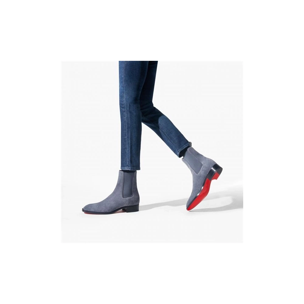 cheap Christian Louboutin Boot Samson Orlato Flat Islande Calf sale