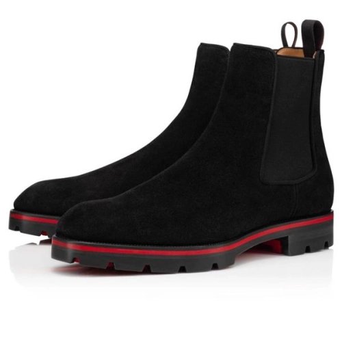 cheap Christian Louboutin Boot Alpinono Black Calf sale
