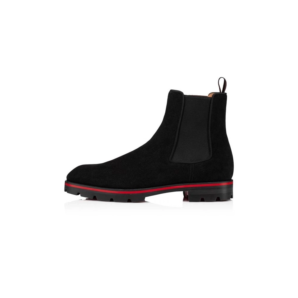 cheap Christian Louboutin Boot Alpinono Black Calf sale