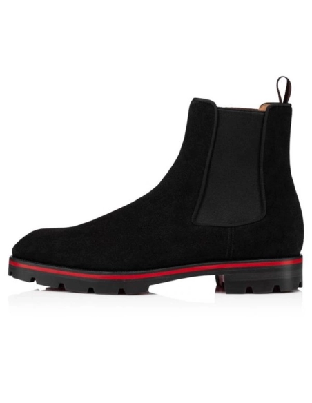 cheap Christian Louboutin Boot Alpinono Black Calf sale