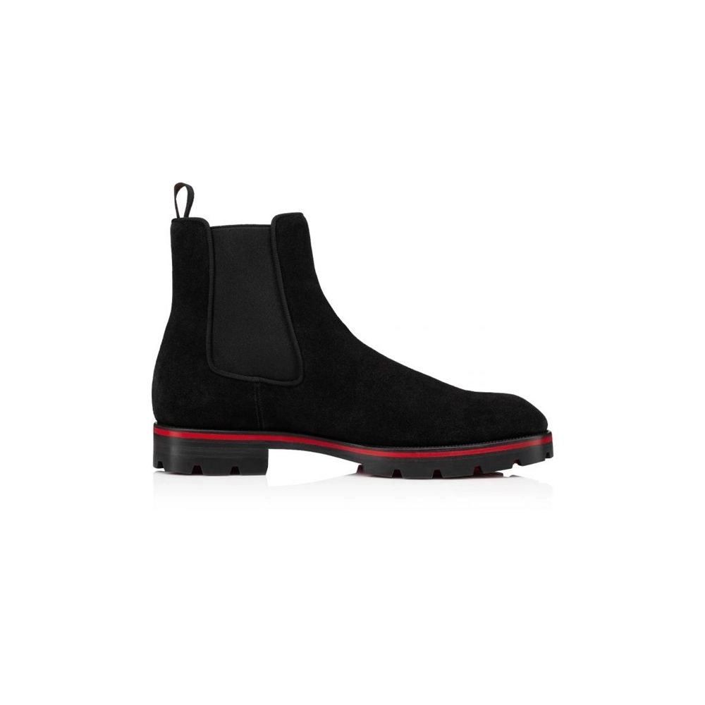 cheap Christian Louboutin Boot Alpinono Black Calf sale