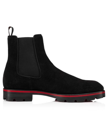 cheap Christian Louboutin Boot Alpinono Black Calf sale